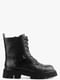 Ботинки черные кожаные | 6583863 | фото 2