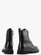 Ботинки черные кожаные | 6583867 | фото 3