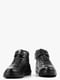 Базовые зимние ботинки в черной коже | 6583889 | фото 5