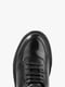 Базовые зимние ботинки в черной коже | 6583889 | фото 7
