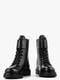 Ботинки черные кожаные | 6583914 | фото 5