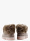 Серые замшевые ботинки короткие | 6583916 | фото 4