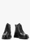 Ботинки черные кожаные | 6583948 | фото 2