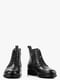 Ботинки черные кожаные | 6583954 | фото 4