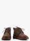 Ботинки коричневые замшевые | 6583961 | фото 5