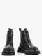 Ботинки черные кожаные | 6584000 | фото 5