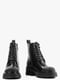 Ботинки черные кожаные | 6584014 | фото 4