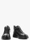 Ботинки черные кожаные | 6584017 | фото 5