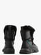 Зимові чорні черевики на шнурівці | 6584024 | фото 3