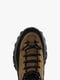 Ботинки цвета хаки из натурального нубука | 6584041 | фото 7