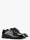 Базовые черные туфли из лакированной кожи | 6584042 | фото 3