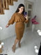 Ангорова сукня в рубчик гірчичного кольору | 6584150 | фото 3