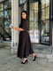 Чорна сукня-міді з креп-костюмки | 6584180 | фото 3