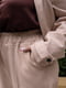 Кашеміровий бежевий костюм: укорочений жакет та штани | 6584181 | фото 4