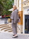 Кашеміровий костюм кольору мокко: укорочений жакет та штани | 6584184 | фото 3