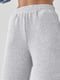 Світло-сірі трикотажні штани з начісом | 6584264 | фото 4
