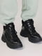 Комбинированные черные кроссовки с шерстяной подкладкой | 6584343 | фото 2