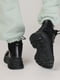 Комбинированные черные кроссовки с шерстяной подкладкой | 6584343 | фото 5