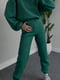 Зелений костюм з начосом: худі та джогери | 6590373 | фото 3