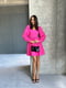 Рожева сукня А-силуету з рукавами-фонариками | 6590594 | фото 2