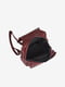 Рюкзак кожаный Backpack темно-красный | 6605397 | фото 5