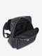 Рюкзак кожаный Backpack черно-синий | 6605398 | фото 5