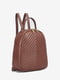 Рюкзак шкіряний Backpack коньячного кольору | 6605401 | фото 3