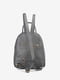 Рюкзак шкіряний Backpack темно-сірий | 6605402 | фото 3