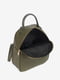 Рюкзак кожаный Backpack  цвета хаки | 6605403 | фото 4