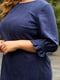 Сукня-футляр синя із замшевої тканини | 6605253 | фото 6
