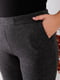 Базові сірі штани з начосом | 6605266 | фото 6