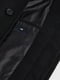 Шерстяное черное пальто | 6605527 | фото 3