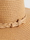 Шляпа соломенная бежевая | 6605559 | фото 2