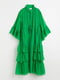 Сукня оверсайз зелена | 6605568 | фото 2