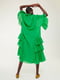 Сукня оверсайз зелена | 6605568 | фото 3