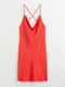 Сукня у білизняному стилі червоного кольору | 6605619