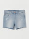 Шорты джинсовые светло-голубые | 6605741