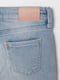 Шорты джинсовые светло-голубые | 6605741 | фото 2