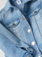 Джинсовая голубая куртка | 6605791 | фото 2