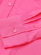 Рубашка удлиненная розовая | 6606023 | фото 2