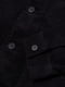 Куртка-сорочка вельветова чорна | 6606032 | фото 2