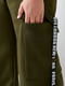 Зимові штани карго на флісі кольору хакі | 6606063 | фото 6