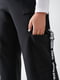 Зимові чорні штани карго на флісі | 6606065 | фото 5