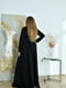 Святкова чорна вечірня сукня з поясом | 6606111 | фото 4