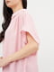 Рубашка розовая в полоску | 6586093 | фото 4