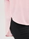 Рубашка розовая в полоску | 6586093 | фото 5