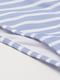 Трусы купальные бело-голубые в  полоску | 6586139 | фото 2