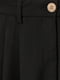 Укорочені штани чорного кольору | 6586502 | фото 2