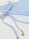 Купальні труси біло-блакитні в смужку | 6586728 | фото 2
