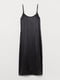 Сукня у білизняному стилі чорна | 6587152